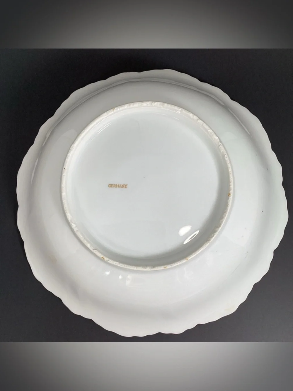 Vintage German Lusterware Porcelain Decorative Bowl